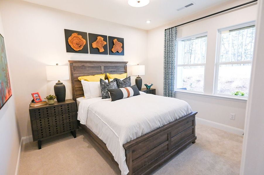 Furnished interior view inside a new home in Archer Row, Charlotte (Image 16).
