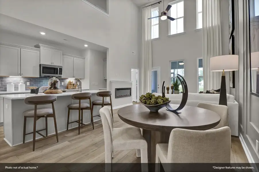 Furnished interior view inside a new home in Avenue One, Castle Hayne (Image 9). Furnished interior view inside a new home in Avenue One, Castle Hayne (Image 9).