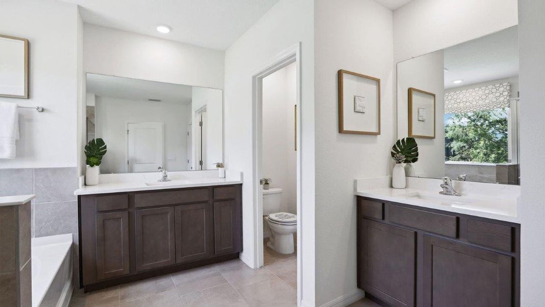 Furnished interior view inside a new home in Angeline, Land O' Lakes (Image 22).