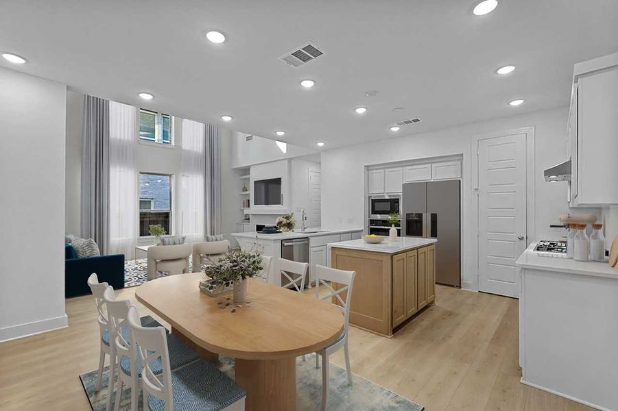 Representative Kitchen/Breakfast Nook - some options shown Representative Kitchen/Breakfast Nook - some options shown