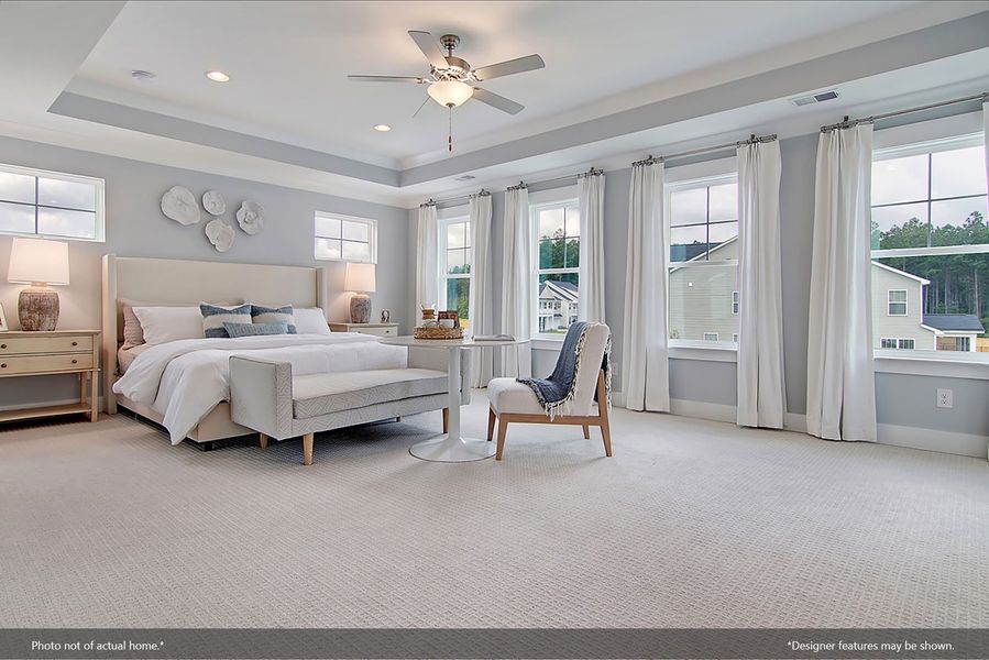 Furnished interior view inside a new home in Indigo at Abbey Preserve, Wilmington (Image 10).