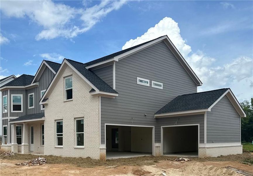 In-progress construction of a new home in , Loganville, GA (Image 3). In-progress construction of a new home in , Loganville, GA (Image 3).