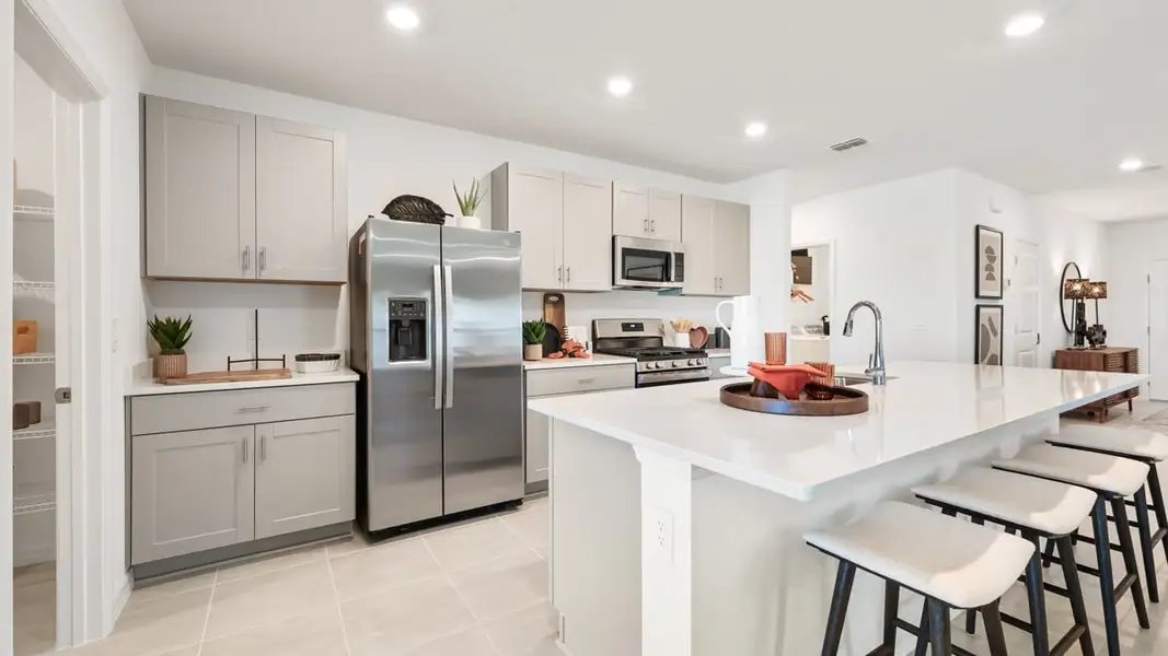 Representative furnished interior of a home built from the Magnolia by Taylor Morrison in Firethorn, Parrish (Image 5).