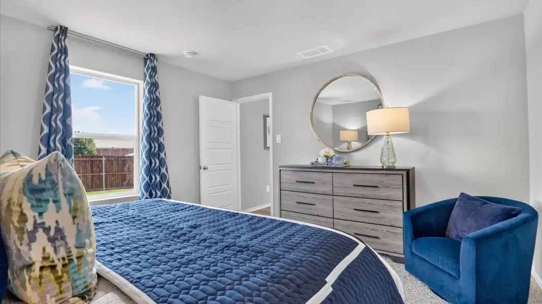 Furnished interior view inside a new home in Springhill South, Boyd (Image 17).