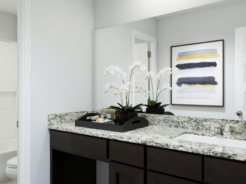 Photos are a representation of the floor plan. Options and interior selections will vary.