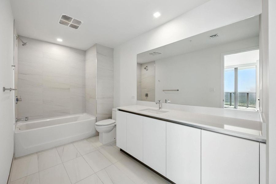 Furnished interior view inside a new home in Casamar, Pompano Beach (Image 5).