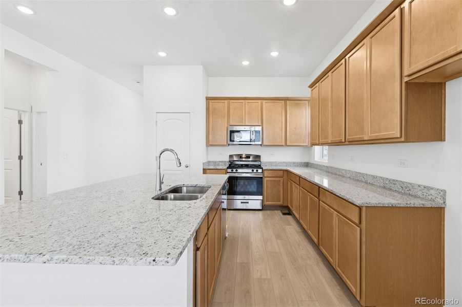 Furnished interior view inside a new home in Painted Prairie Cottage, Aurora (Image 9).