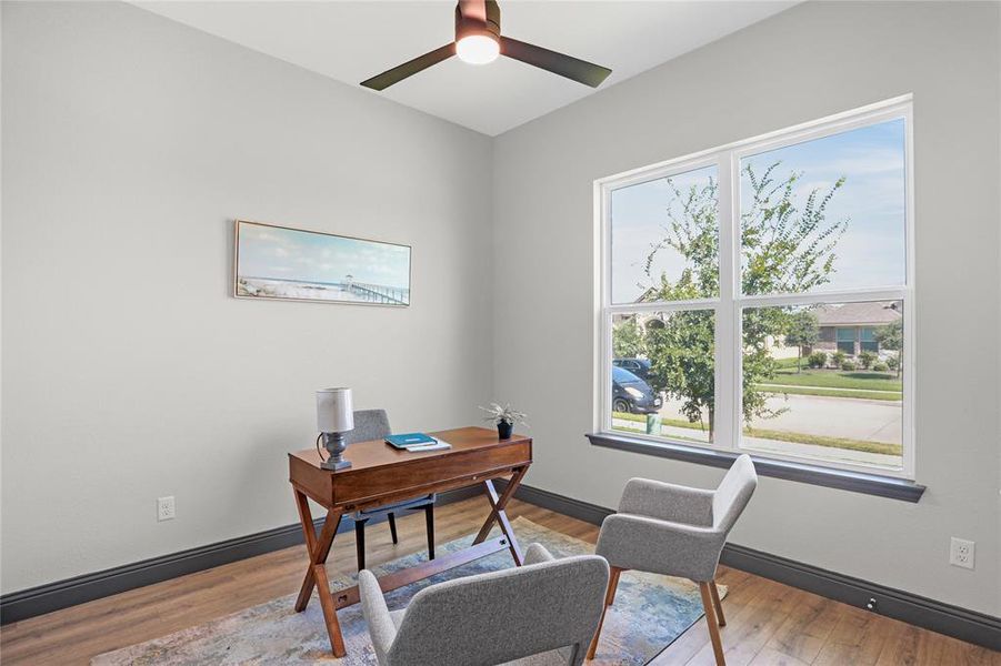 Furnished interior view inside a new home in , Royse City (Image 15). Furnished interior view inside a new home in , Royse City (Image 15).