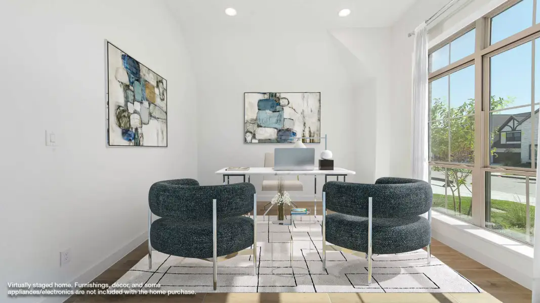 Representative furnished interior of a home built from the 2669W by Perry Homes in Briarley, Montgomery (Image 6).