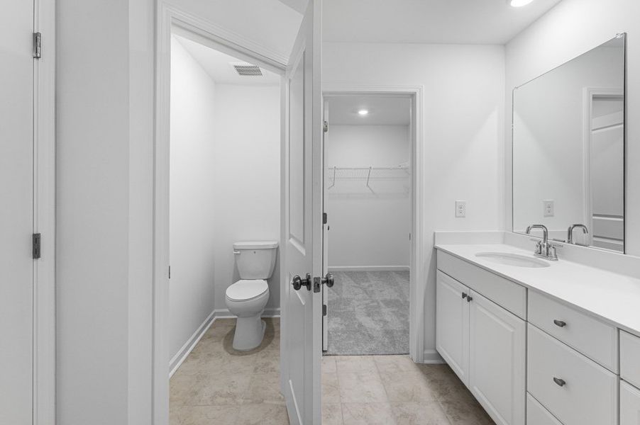 Furnished interior view inside a new home in Hampton Trace, Mableton (Image 8). Furnished interior view inside a new home in Hampton Trace, Mableton (Image 8).