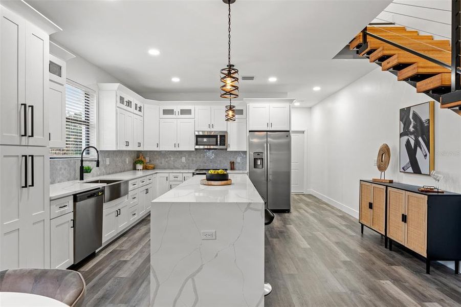 Furnished interior view inside a new home in , Pinellas Park (Image 8). Furnished interior view inside a new home in , Pinellas Park (Image 8).
