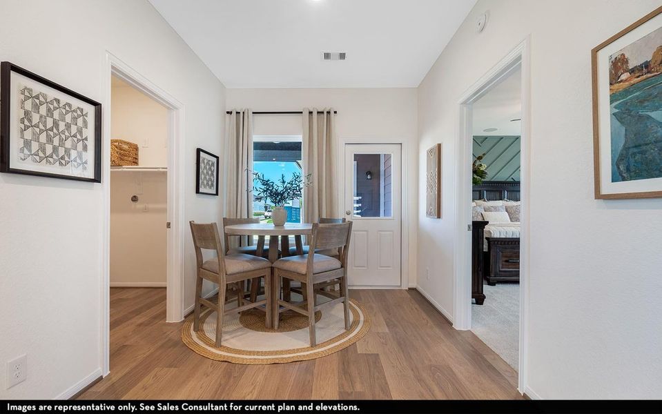 Furnished interior view inside a new home in Austin Point, Richmond (Image 12).