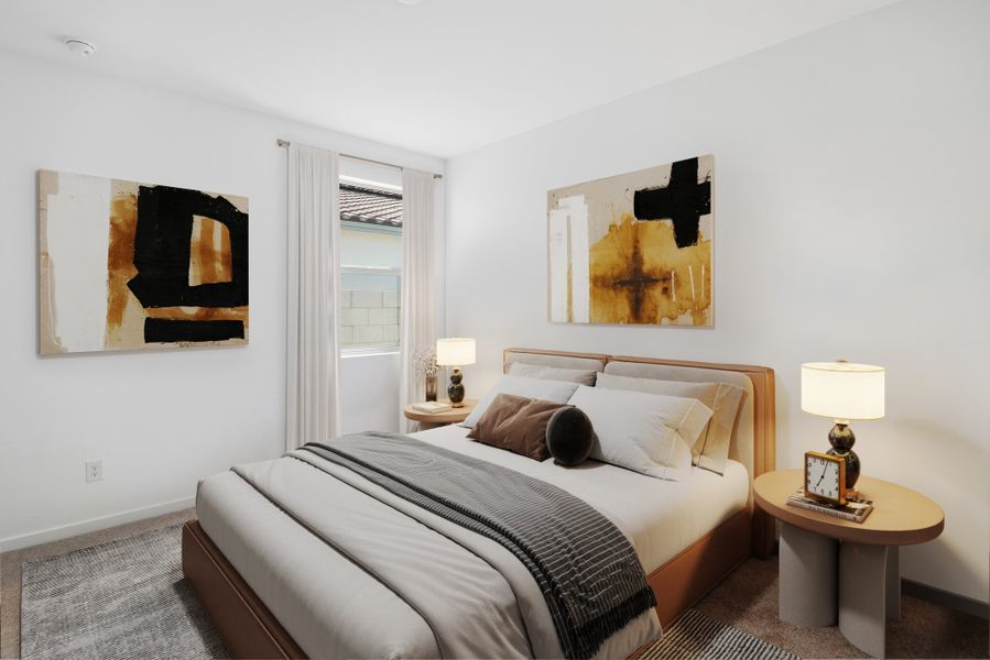 Furnished interior view inside a new home in Montana Vista - Summit, Buckeye (Image 11).