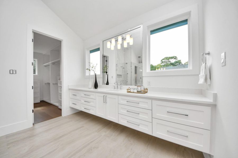 Furnished interior view inside a new home in , Houston (Image 13).