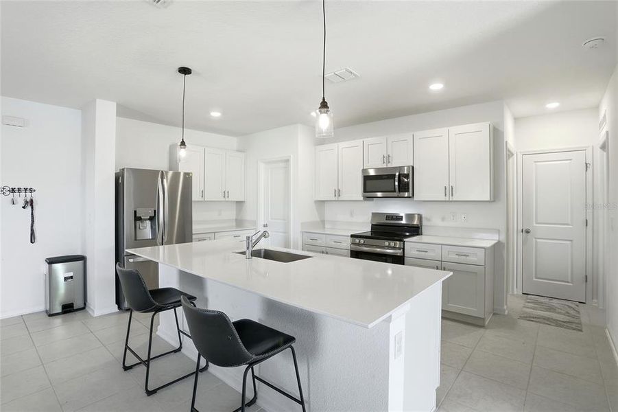 Furnished interior view inside a new home in Westview, Kissimmee (Image 34).