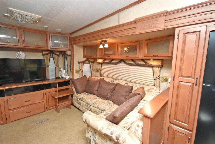 Furnished interior view inside a new home in , Yantis (Image 5).