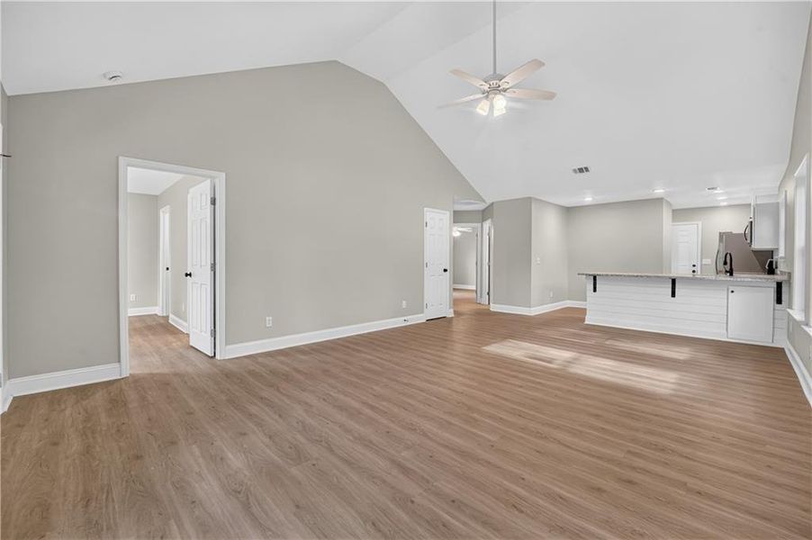 Spacious, unfurnished interior of a new home in , Savannah (Image 15). Spacious, unfurnished interior of a new home in , Savannah (Image 15).