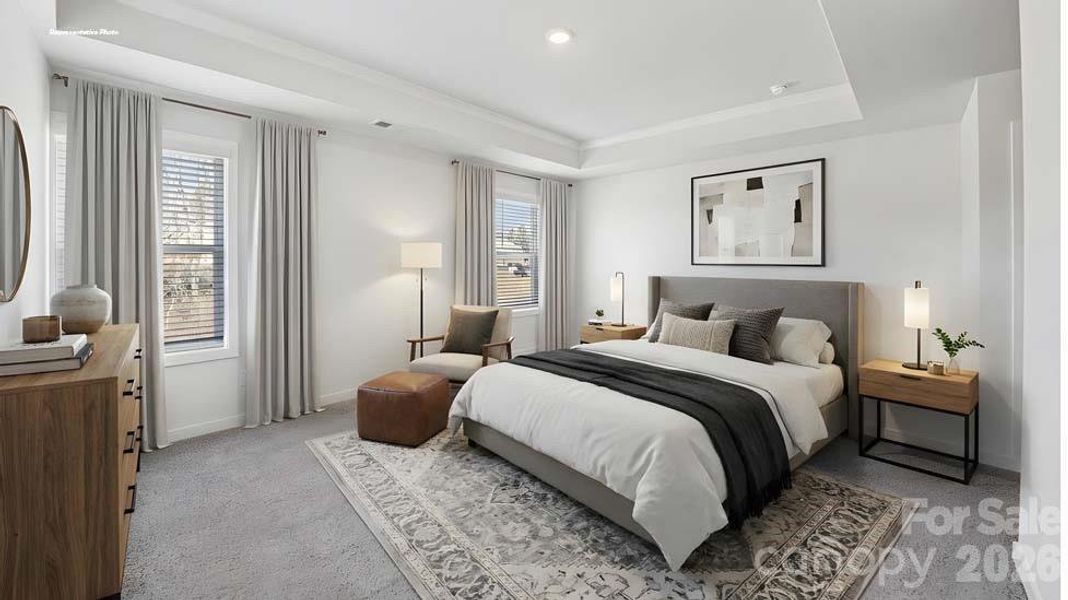 Furnished interior view inside a new home in Oak Grove Hill, Huntersville (Image 6).