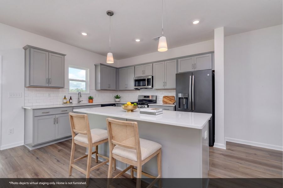 Furnished interior view inside a new home in Garden Grove, Conway (Image 7).