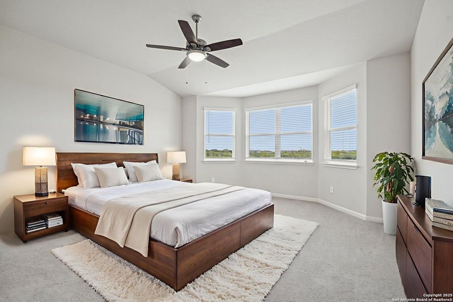 Furnished interior view inside a new home in Sagebrooke - Premier Series, San Antonio (Image 16). Furnished interior view inside a new home in Sagebrooke - Premier Series, San Antonio (Image 16).