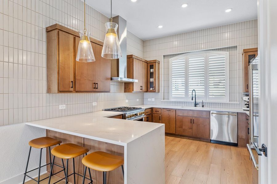 Furnished interior view inside a new home in , Austin (Image 11).