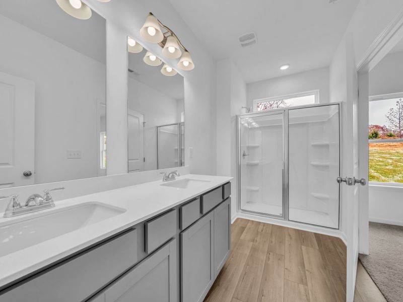 Furnished interior view inside a new home in Cantigny Park, Clarksville (Image 11).