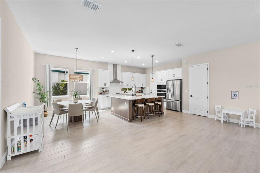 Furnished interior view inside a new home in Laureate Park, Orlando (Image 50).