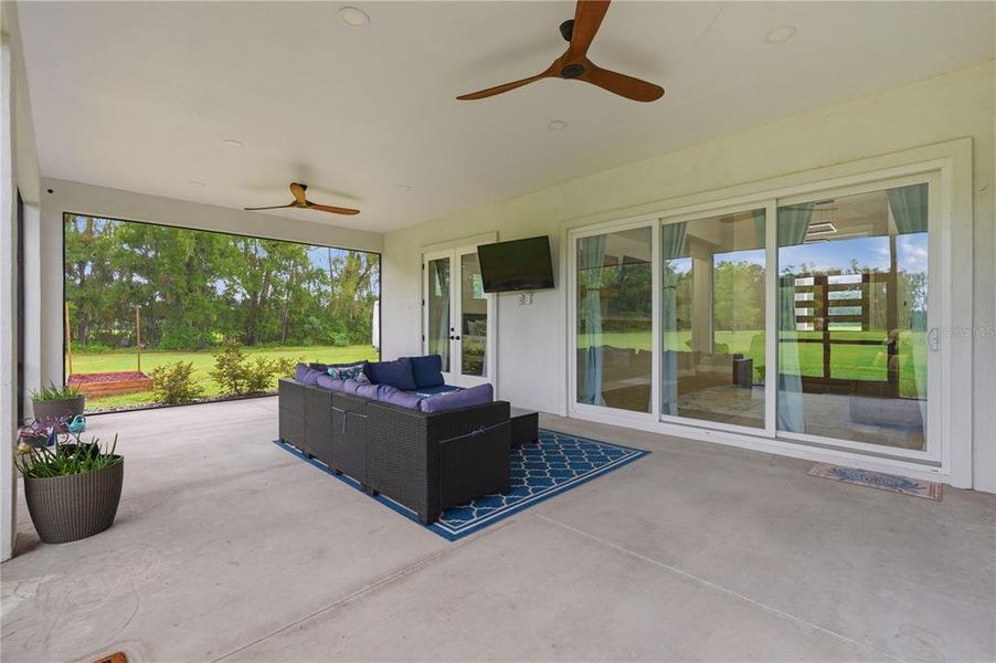 Exterior details and patio area of a home in , Alachua (Image 23). Exterior details and patio area of a home in , Alachua (Image 23).