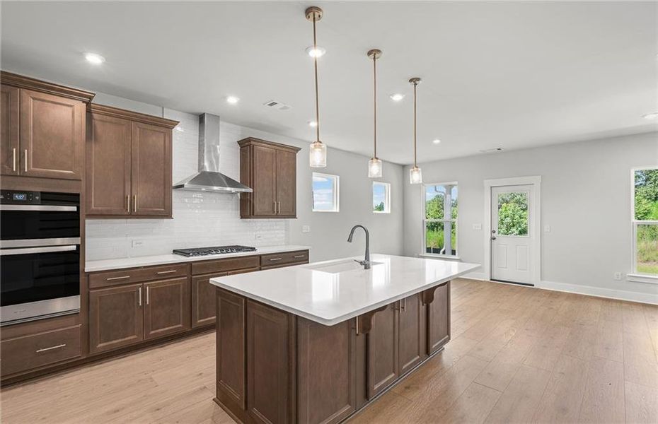 Furnished interior view inside a new home in Creekside at Skelton, Jefferson (Image 5).