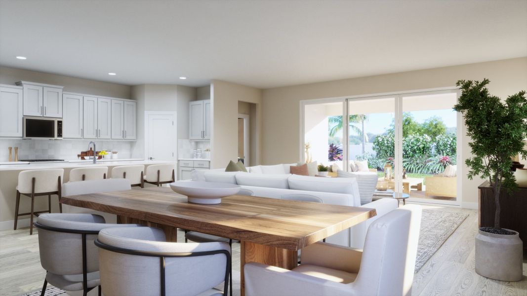 Representative furnished interior of a home built from the Acacia by Risewell Homes in Oakview, Apopka (Image 7).