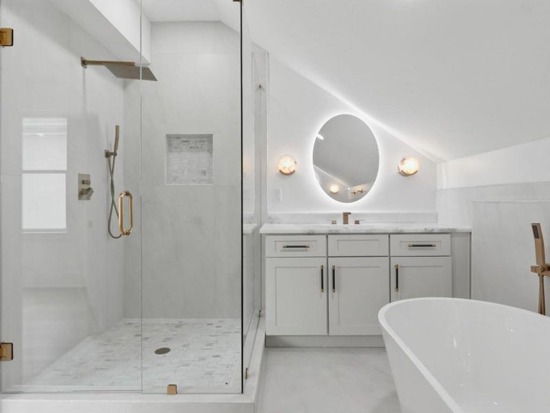 Furnished interior view inside a new home in , Canton (Image 20).