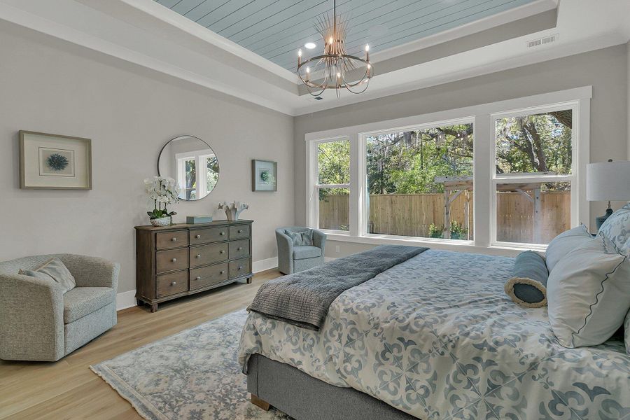 Furnished interior view inside a new home in Hidden Ponds Reserve, Awendaw (Image 29). Furnished interior view inside a new home in Hidden Ponds Reserve, Awendaw (Image 29).