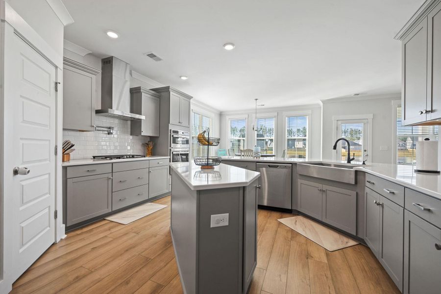 Furnished interior view inside a new home in Lochton, Summerville (Image 7). Furnished interior view inside a new home in Lochton, Summerville (Image 7).