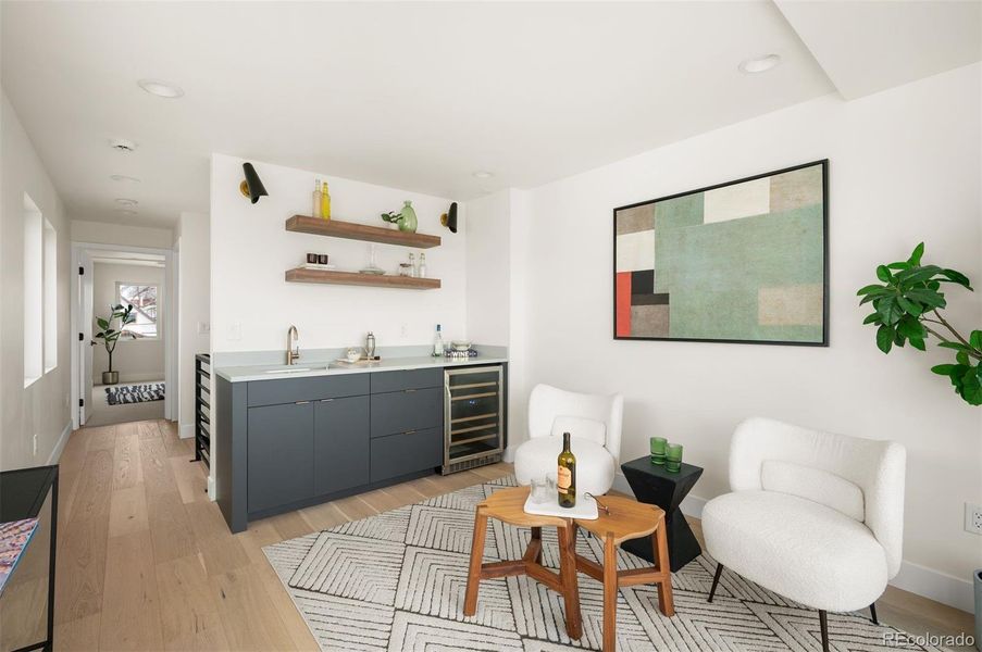 Furnished interior view inside a new home in , Denver (Image 9).