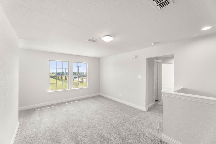 Representative exterior photo of a completed home built from the Palestine by Impression Homes in Main Street Village, Mansfield, TX (Image 20). Representative exterior photo of a completed home built from the Palestine by Impression Homes in Main Street Village, Mansfield, TX (Image 20).