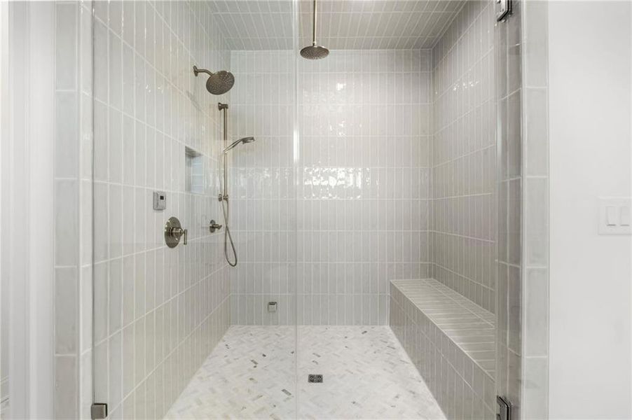 Close-up of interior finishes inside a home in , Suwanee (Image 20).