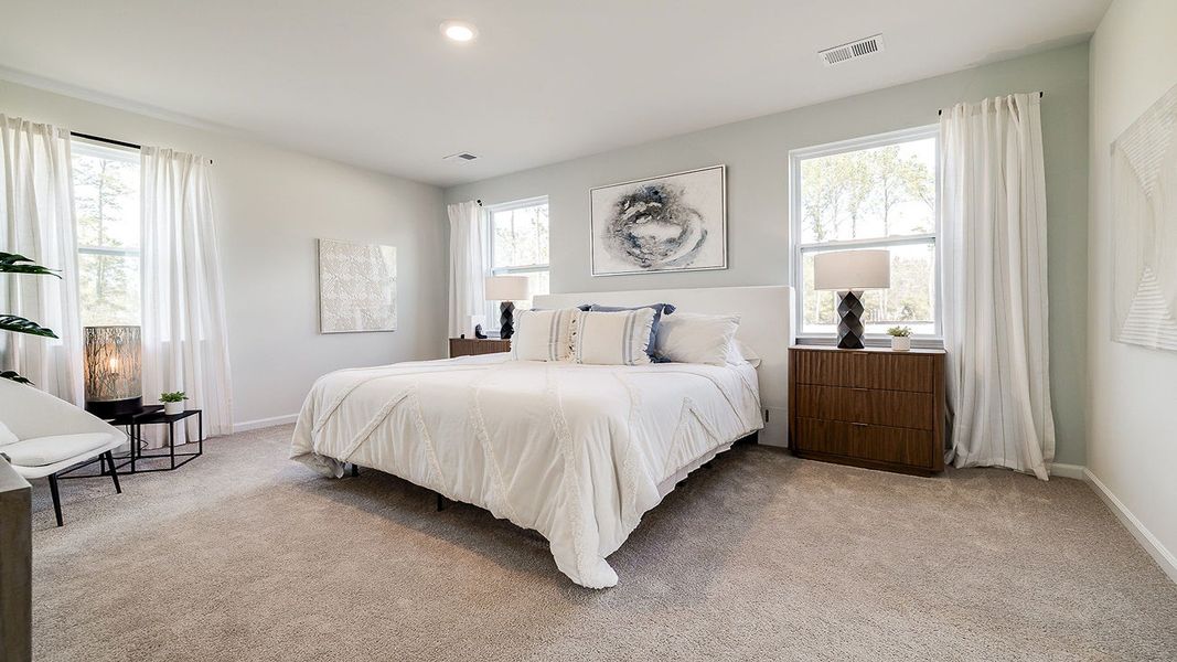 Representative furnished interior of a home built from the Fairview by D.R. Horton in Cypress Landing, Hardeeville (Image 13).
