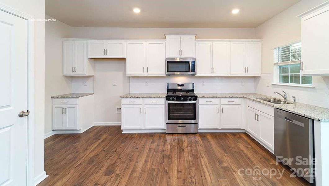 Furnished interior view inside a new home in Clark Creek Landing, Lincolnton (Image 4).