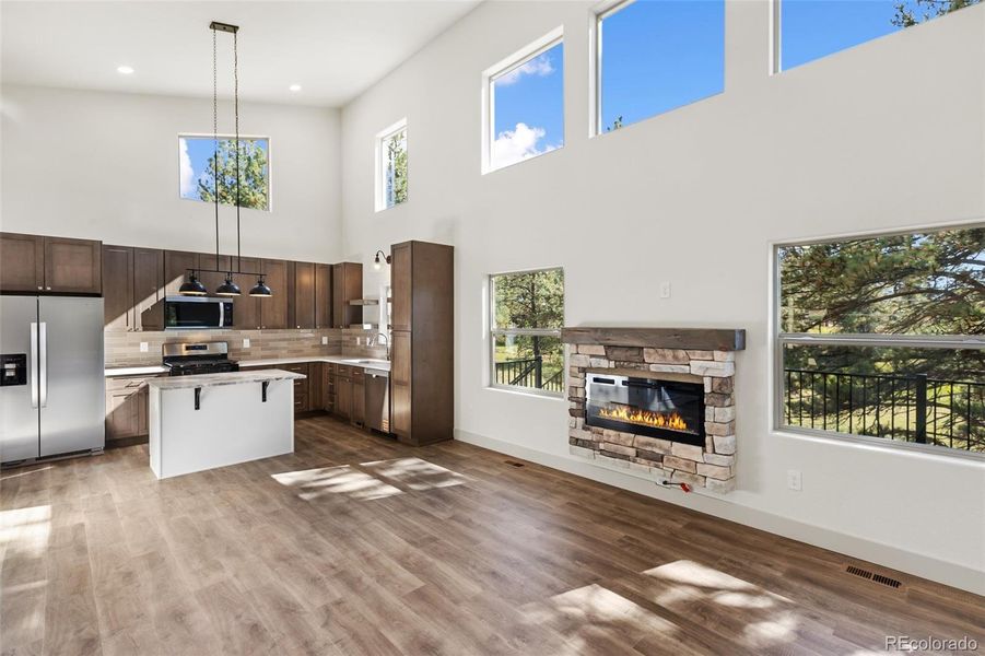 Furnished interior view inside a new home in , Florissant (Image 10).