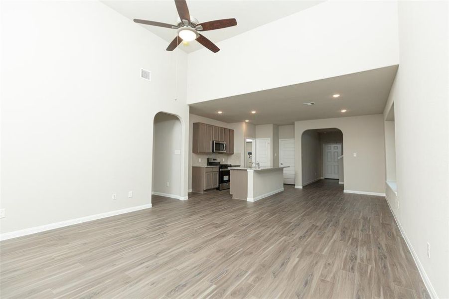 Photos are a representation of the floor plan. Options and interior selections will vary.