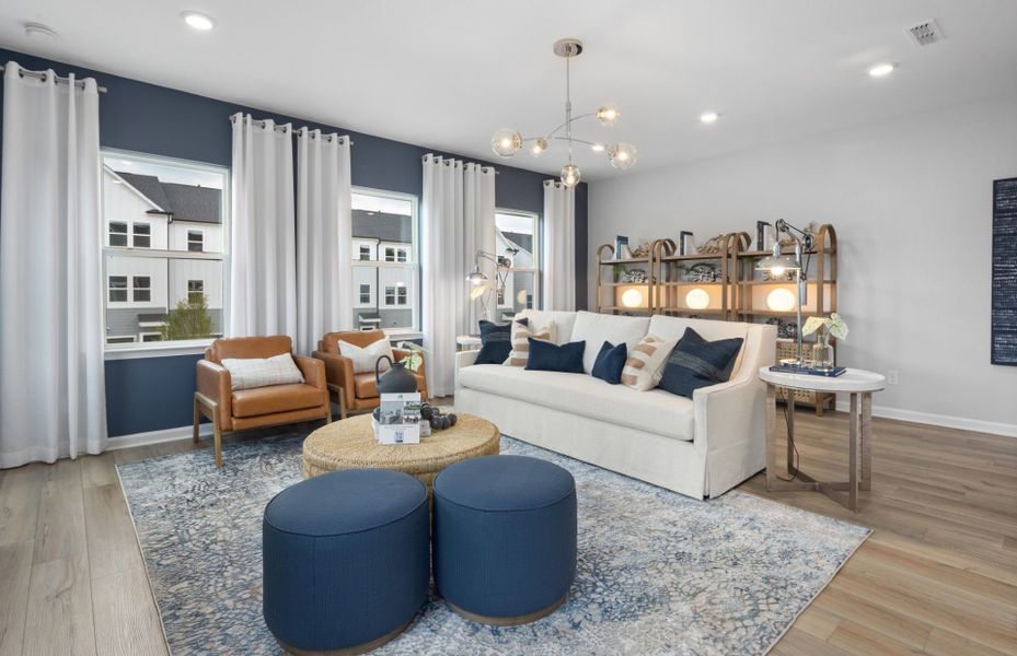Furnished interior view inside a new home in Everton, Durham (Image 11).