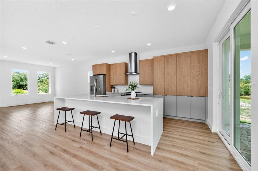 Furnished interior view inside a new home in , Rotonda West (Image 16).