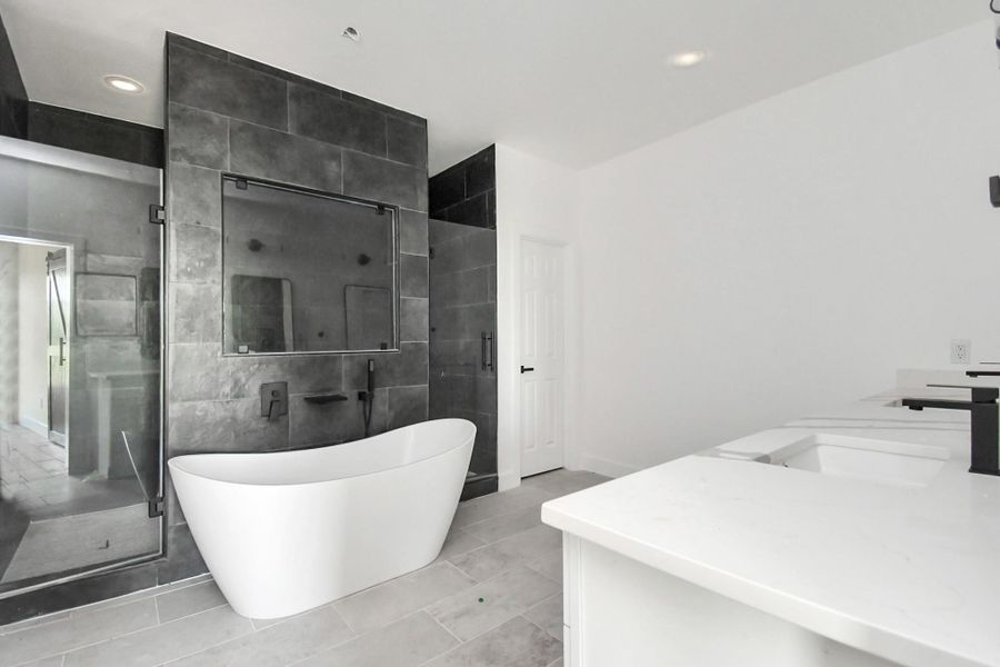Furnished interior view inside a new home in , Angleton (Image 19).
