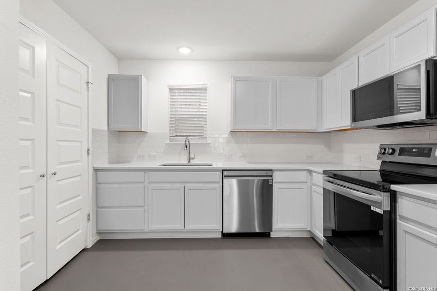 Furnished interior view inside a new home in , San Antonio (Image 6).
