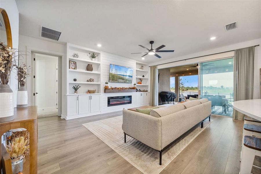 Furnished interior view inside a new home in Seaire, Parrish (Image 53).