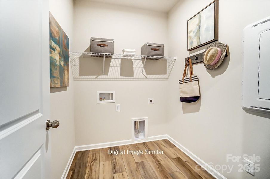 1st Floor Laundry Room--Representational Photo Only