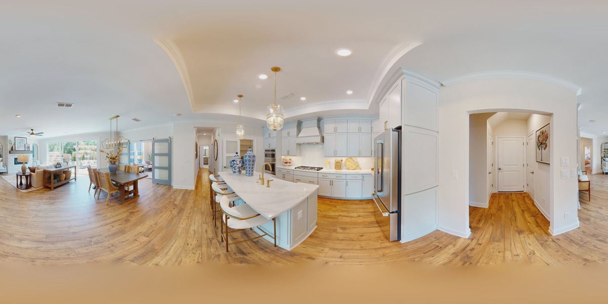 Representative furnished interior of a home built from the Promenade by Epcon Communities in The Courtyards by The Manor, Alpharetta (Image 41).