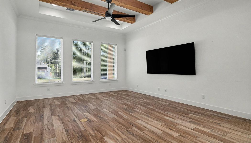 Spacious, unfurnished interior of a new home in , Willis (Image 16). Spacious, unfurnished interior of a new home in , Willis (Image 16).