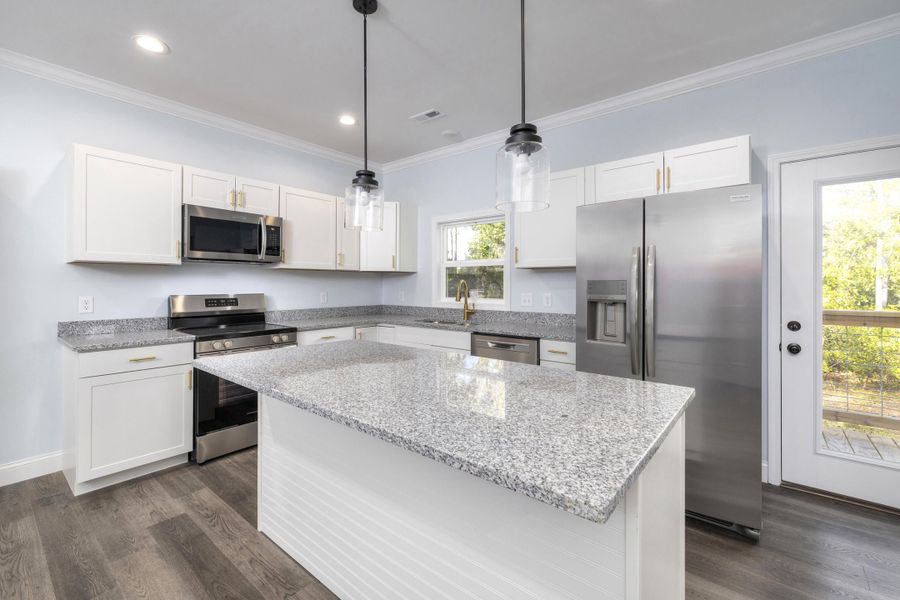 Furnished interior view inside a new home in , Manning (Image 10).