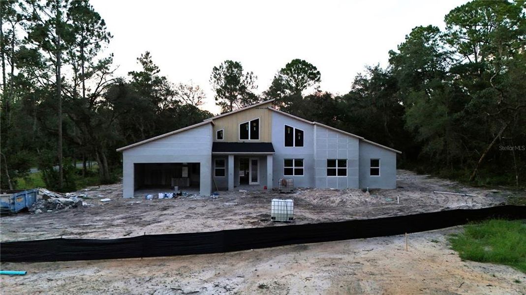 Status of construction as of July 27, 2025